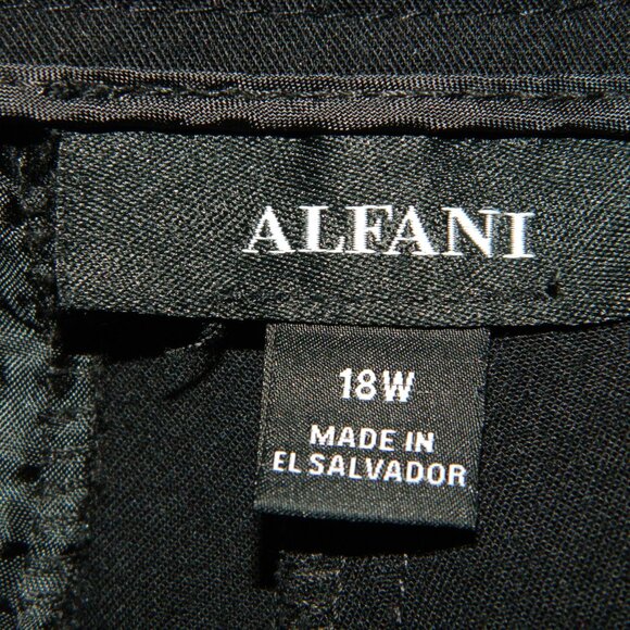 Alfani Career Pants Size 18W (E-12) - Picture 3 of 4